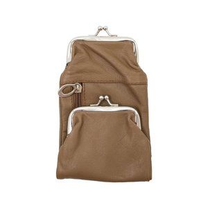 Clutch Coin Purse in Genuine Leather for Women